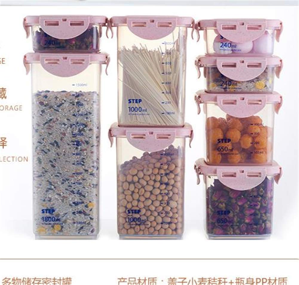 Amazon｜[ふーふうん] フレッシュロック プラスチック 密閉 保存容器 9